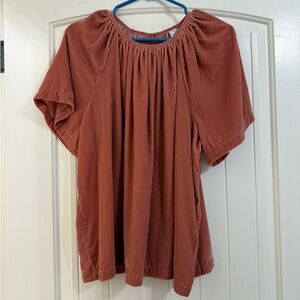 Women's Blush Velvet Top